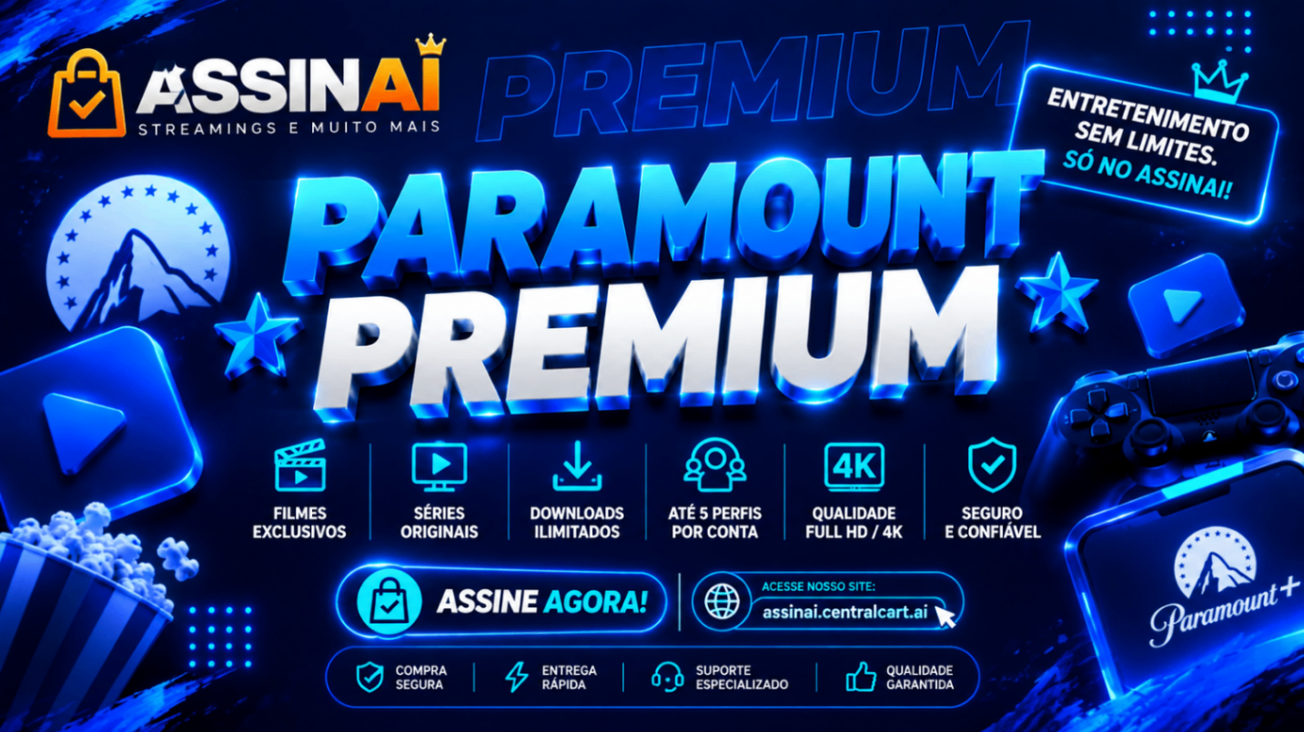 🍿PARAMOUNT - COMPARTILHADA