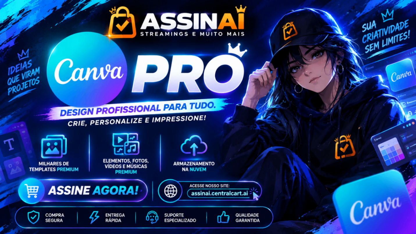🔗CANVA PRO ( CONVITE )